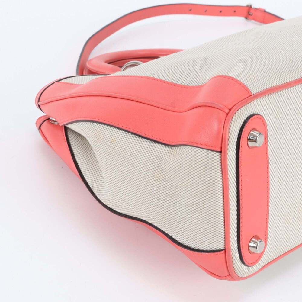 CHRISTIAN DIOR Pink Leather Shoulder Bag - Picture 6 of 8